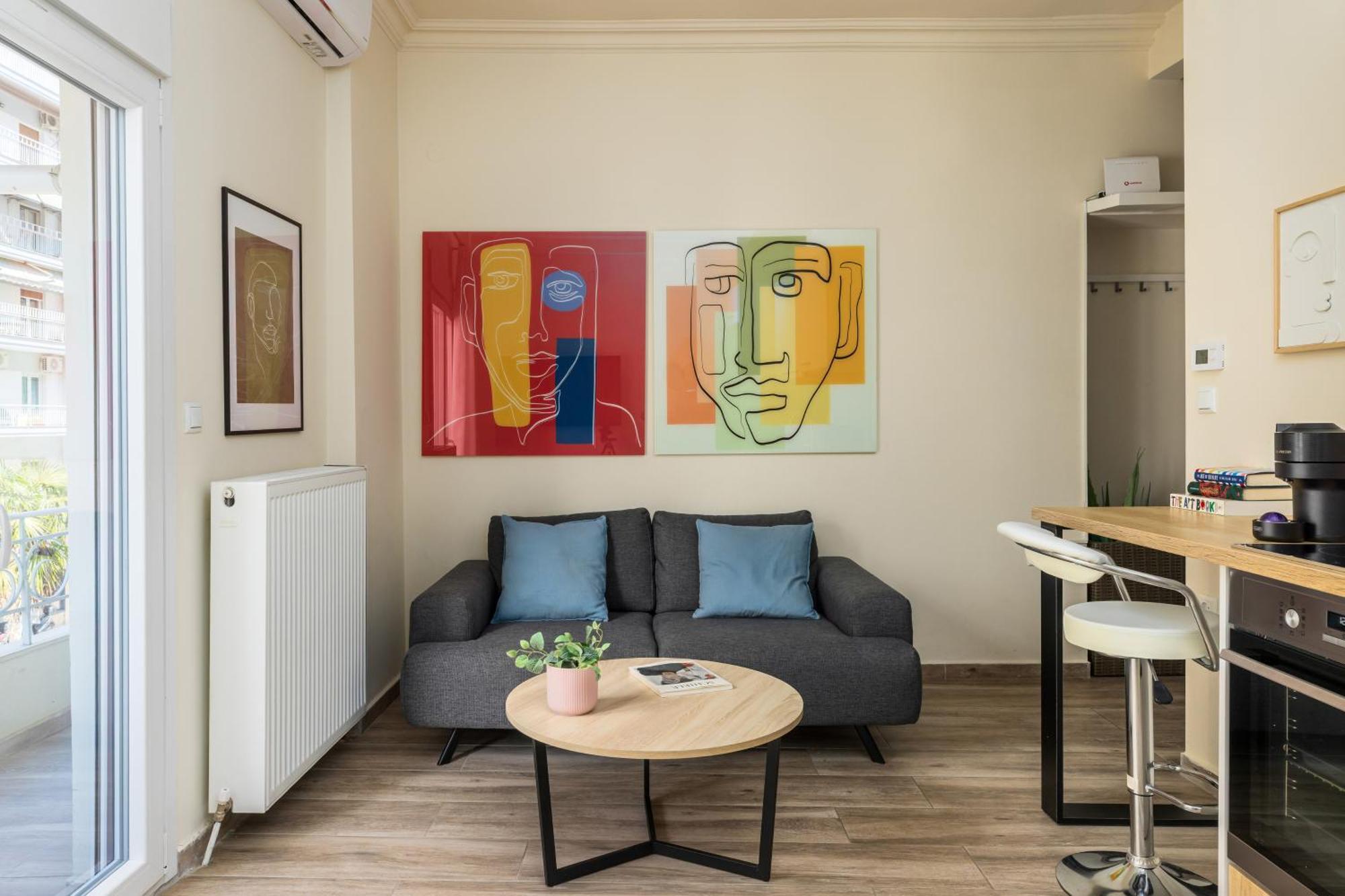 Tropical & Faces By Nest Apartment Tesalonika Bagian luar foto